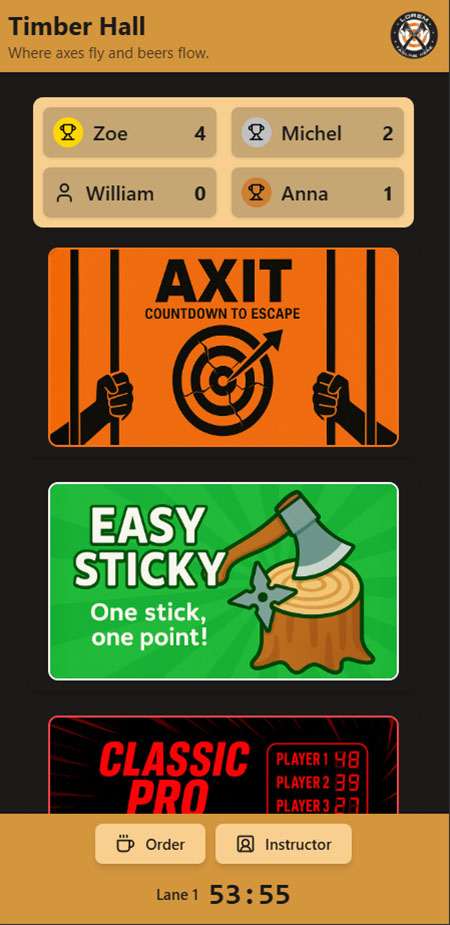 AxPlay Mobile - Scores