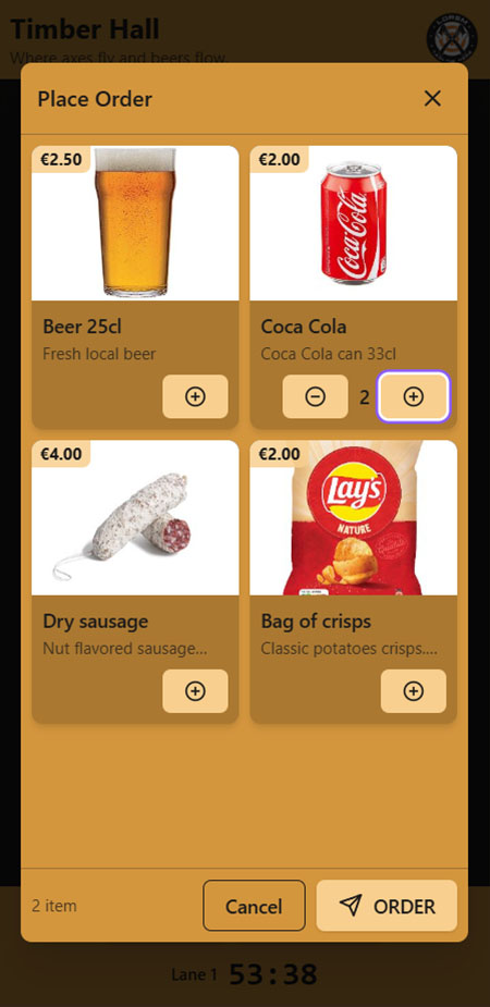 AxPlay Mobile - Orders